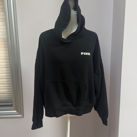 PINK Victoria's Secret Tops - Victoria’s Secret pink pullover hoodie size XL